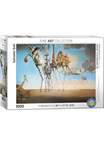 Пазл Искушение святого Антония. Сальвадор Дали. 1000 элементов (6000-0847) Eurographics (249984604)