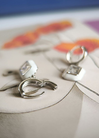 Серьги Silver Flame (350941258)