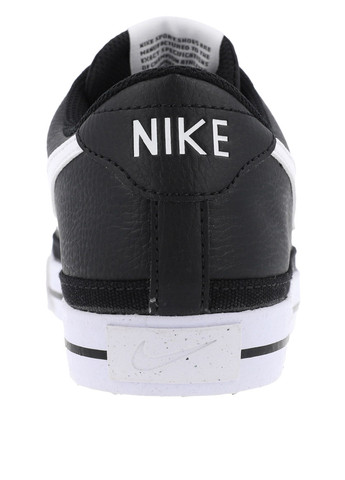 Черно-белые демисезонные кроссовки Nike COURT LEGACY