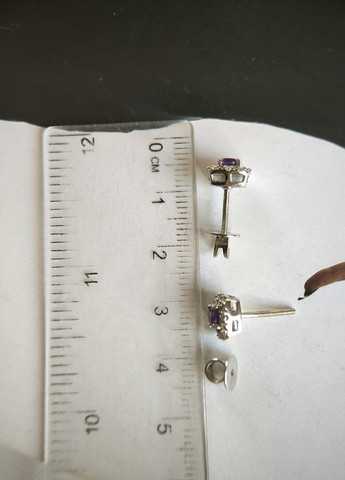 Сережки Silver Flame (353782443)