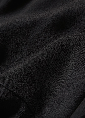 Чорна кежуал сукня на запах C&A однотонна