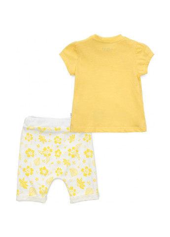 Голубой летний набор детской одежды la mona с птичкой (10508-86g-yellow) Power