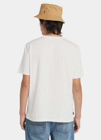 Белая футболка Timberland