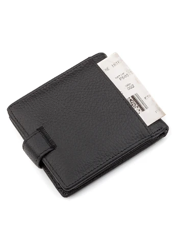Мужской кожаный кошелек 12х10,5х3 см st leather (252133946)