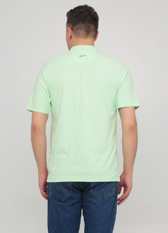 Салатовая футболка-поло для мужчин Greg Norman однотонная
