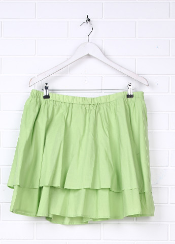 Зеленая кэжуал однотонная юбка Mossimo Supply Co мини
