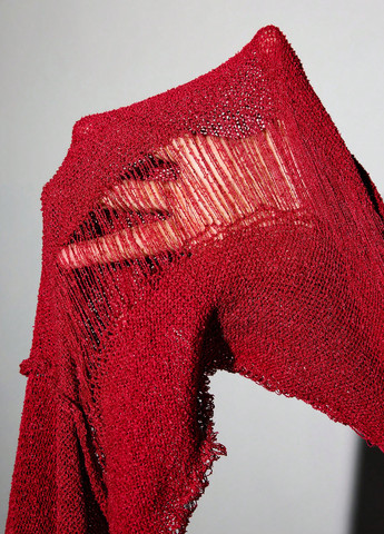 Темно-красный демисезонный джемпер джемпер SHEIN