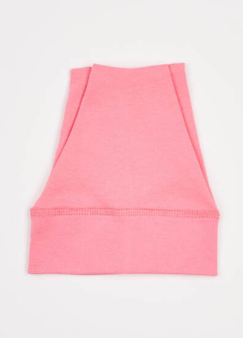 Рожевий демісезонний комплект (боді, брюки, шапка) Ляля