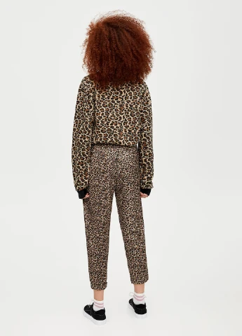 Штани демісезон,леопардовий, Pull & Bear (254669923)