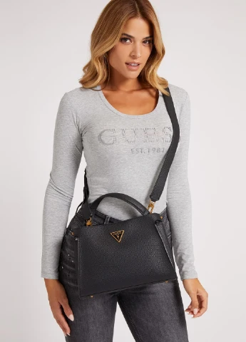 Сумка Guess DOWNTOWN CHIC TURNLOCK SATCHEL (251444134)