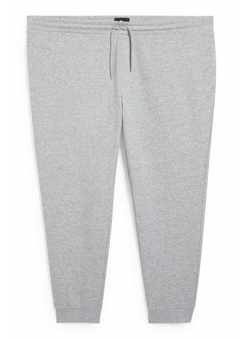 Светло-серые спортивные демисезонные джоггеры брюки C&A