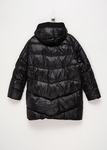 Черная зимняя куртка Made in Italy