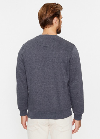 Серый свитшот Pepe Jeans London логотип вышивка (302147051)