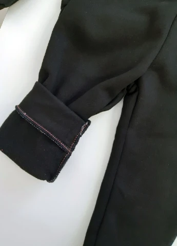 Черный демисезонный костюм No Brand