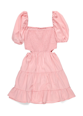 Рожева кежуал сукня кльош Missguided однотонна