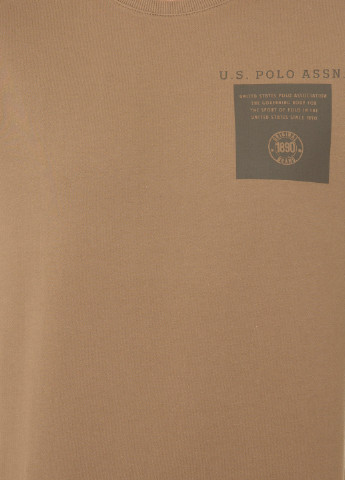 Свитшот U.S. Polo Assn. - крой коричневый - (257039808)