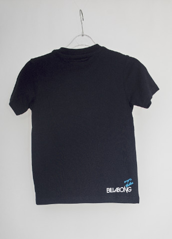 Черная летняя футболка Billabong