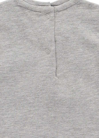 Серый демисезонный кэжуал лонгслив Chicco с рисунком