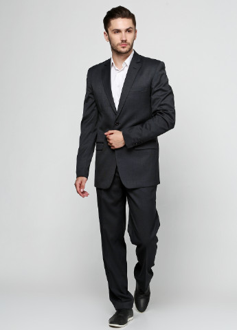 Серый демисезонный костюм (пиджак, брюки) Gentle Man