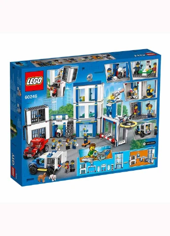 Конструктор Lego City Police Полицейский участок 743 детали (207382840)
