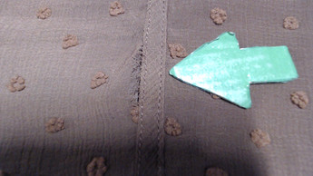 Коричневая блуза Stradivarius