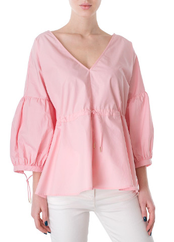 Розовая летняя блуза Trussardi Jeans