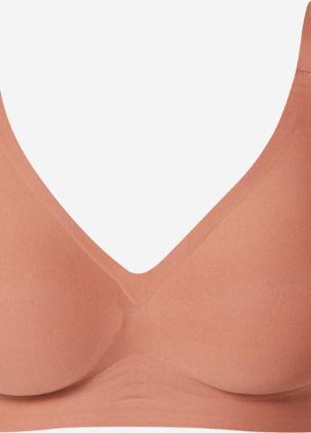 Темно-коричневий топ бюстгальтер-топ жіночий l коричневий 1700 Lingadore без кісточок поліестер