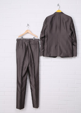 Світло-сірий демісезонний костюм (піджак, брюки) брючний Миа-Стиль