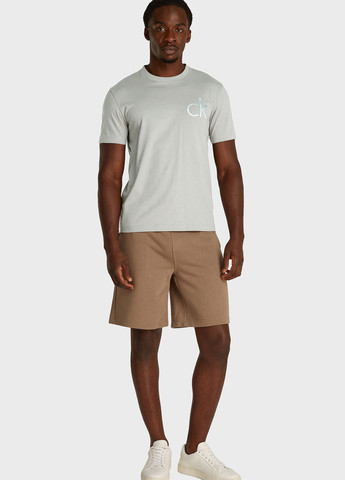 Світло-сіра футболка Calvin Klein