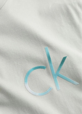 Світло-сіра футболка Calvin Klein