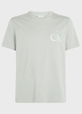 Світло-сіра футболка Calvin Klein