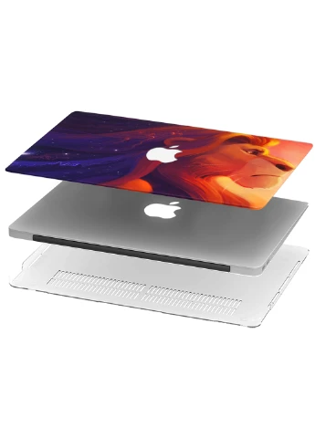 Чехол пластиковый для Apple MacBook Pro 13 A2289 / A2251 / A2338 Король Лев (Lion King) (9772-1830) MobiPrint (218539112)
