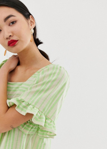 Зеленое платье Lost Ink