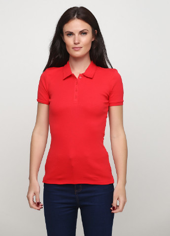 Цветная женская футболка-поло (2 шт.) C&A однотонная
