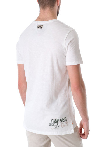Белая футболка Camp David