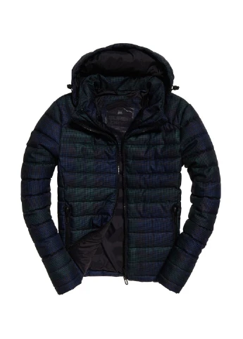 Комбинированная зимняя куртка Superdry