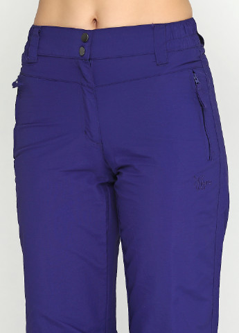 Фиолетовые спортивные демисезонные прямые брюки Crivit