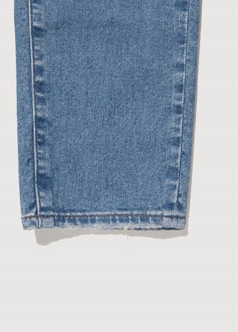 Синие демисезонные скинни джинсы Uniqlo