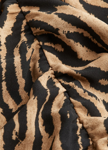 Коричнева кежуал сукня H&M тигровый