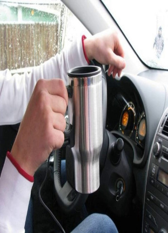 Автомобильная чашка кружка термокружка с подогревом 350 мл (3256298) Francesco Marconi (205436408)