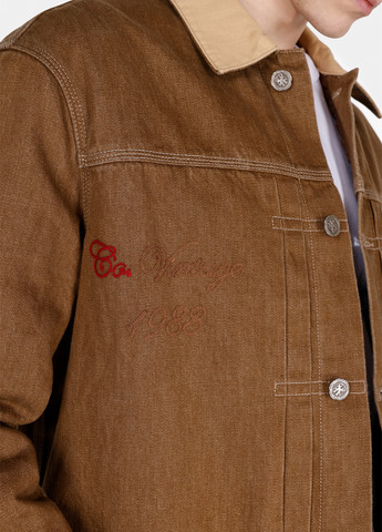 Коричневая демисезонная куртка Colin's