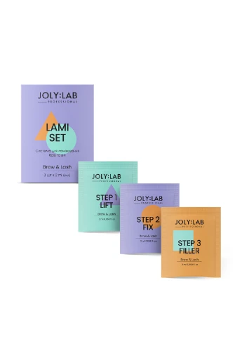 Система для ламінування брів та вій, 3 шт. х 2 мл Joly:Lab (304726961)