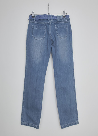 Синие демисезонные со средней талией джинсы Rip Curl