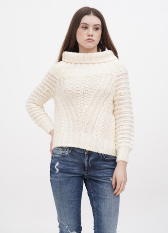Молочний демісезонний светр H&M