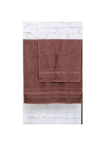 No Brand полотенце mirson набор банный №5001 softness brown 50x90, 70x140 (2200003182934) коричневый производство - Украина