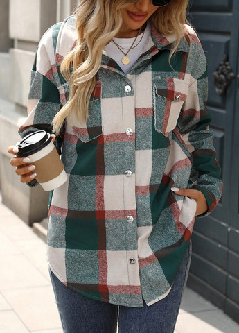 Куртка-сорочка SHEIN (341285667)