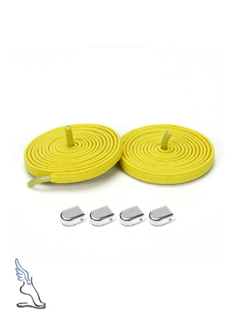 Кольорові еластичні шнурки-гумки з фіксатором-затискачем, 105 см, колір №62 No Brand (253654583)