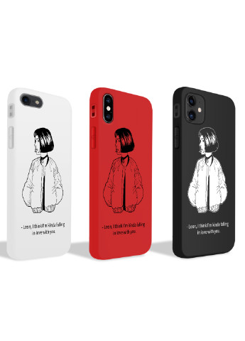 Чехол силиконовый Apple Iphone Xs Леон Киллер (Leon) (8938-1452) MobiPrint (219774616)