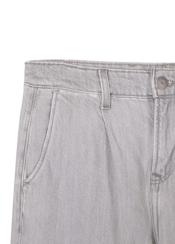 Светло-серые демисезонные зауженные джинсы C&A