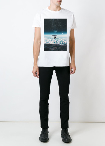 Біла футболка YAPPI